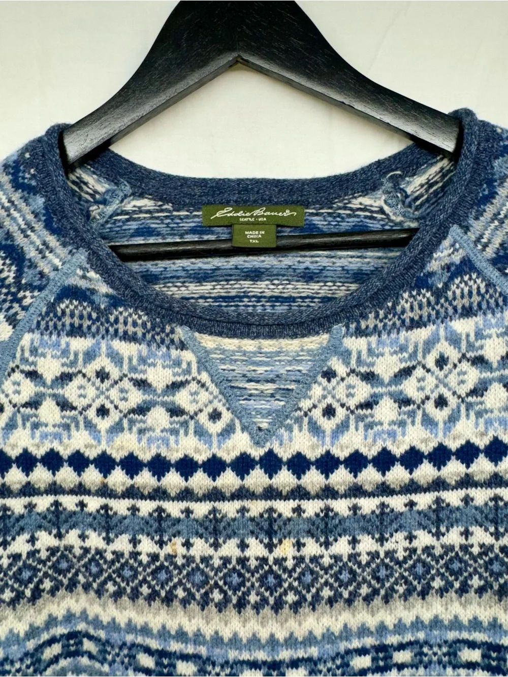 Men’s Eddie Bauer Lambs Wool Rollneck Sweater